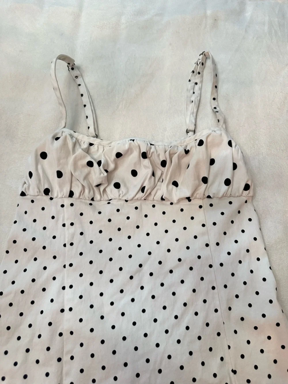 Free People Women's White Kerri Mini Dress Size XL 38673